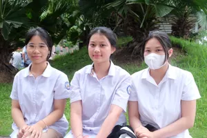 Thí sinh Hà Nội tự tin trước giờ G thi vào lớp 10