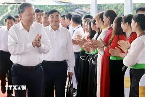 Tổng Bí thư Tô Lâm: Xây dựng trường nội trú liên cấp có ý nghĩa nhân văn sâu sắc