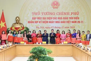 Thủ tướng: 'Muốn có học sinh giỏi, phải có người thầy tốt'