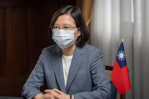 Lãnh đạo Thái Anh Văn. Ảnh: Văn phòng lãnh đạo Đài Loan