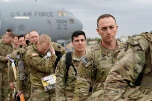 Mỹ sẽ triển khai 7.000 quân tới Đức trong vài ngày tới. Ảnh: Bryan Woolston/REUTERS