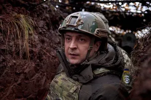 Tổng thống Ukraine Volodymyr Zelensky. Ảnh: REUTERS