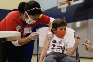 Mỹ phê duyệt dùng vaccine Pfizer, Moderna cho trẻ dưới 5 tuổi. Ảnh: Hannah Beier/REUTERS