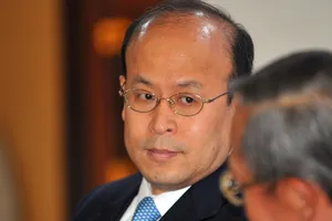 Đại sứ Trung Quốc tại Úc, ông Tiếu Thiên. Ảnh: Dasril Roszandi/NURPHOTO/GETTY IMAGES