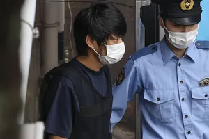 Nghi phạm Tetsuya Yamagami. Ảnh: KYODO