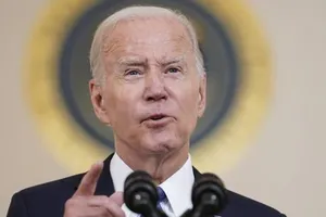 Tổng thống Mỹ Joe Biden. Ảnh: Andrew Harnik/AP 