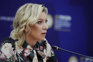 Người phát ngôn Bộ Ngoại giao Nga Maria Zakharova. Ảnh: Anton Vaganov/REUTERS 
