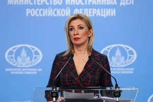 Người phát ngôn Bộ Ngoại giao Nga Maria Zakharova. Ảnh: Bộ Ngoại giao Nga/TASS