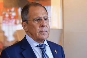 Ngoại trưởng Nga Sergey Lavrov. Ảnh: Văn phòng báo chí Bộ Ngoại giao Nga/TASS