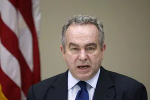 Điều phối viên Nhà Trắng phụ trách khu vực Ấn Độ Dương - Thái Bình Dương Kurt Campbell. Ảnh: Lai Seng Sin/AP