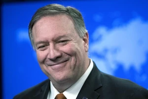 Ông Pompeo nói chính quyền ông Trump đã ngăn chặn chiến tranh hạt nhân giữa Ấn Độ và Pakistan. Ảnh: Alex Brandon/AP