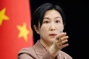 Người phát ngôn Bộ Ngoại giao TQ Mao Ninh. Ảnh: KYODO NEWS