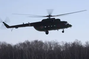 Trực thăng Mi-8 Nga rơi trong khi huấn luyện, toàn bộ phi hành đoàn thiệt mạng