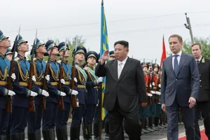 Ông Kim về nước, kết thúc một tuần lịch trình dày đặc ở Nga 