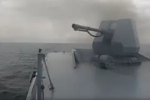 VIDEO: Hạm đội Biển Đen Nga tập trận đánh chặn UAV 