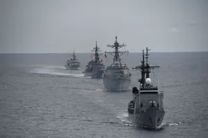 Mỹ, Nhật, Philippines và Canada tập trận trên Biển Đông