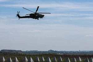 Trực thăng quân sự Mi-28 Nga rơi, phi hành đoàn thiệt mạng