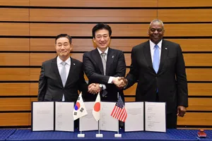 Mỹ-Nhật-Hàn Quốc chính thức hóa hợp tác an ninh ba bên