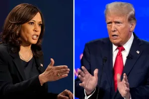 Đường đua vào Nhà Trắng của ông Trump, bà Harris