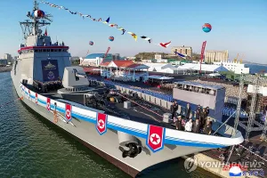 Triều Tiên: Xảy ra 'sự cố nghiêm trọng' trong lễ hạ thuỷ tàu chiến mới