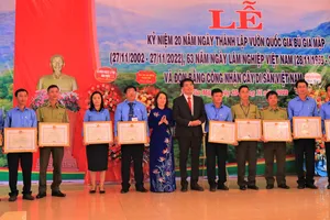 20 năm thành lập Vườn Quốc gia Bù Gia Mập: Rừng của Vườn được bảo vệ nguyên vẹn