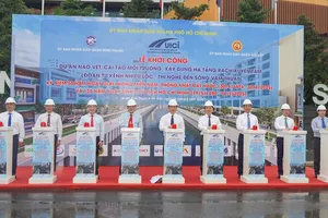 TP.HCM chính thức khởi công dự án cải tạo rạch Xuyên Tâm