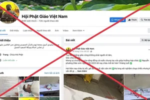 Cảnh giác mạo danh tổ chức Phật giáo kêu gọi từ thiện