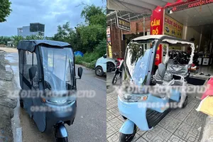 Xe điện 3 bánh: Cấm nhưng vẫn bán!