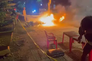 Bị xử lý nồng độ cồn rồi tự đốt xe, là hành vi trái pháp luật