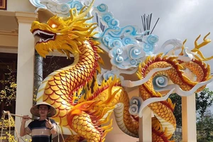 Linh vật rồng ở Quảng Trị khiến cộng đồng mạng xôn xao, liệu có thành "nam vương"?