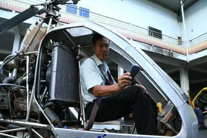 Khảo sát trực thăng tự chế mang tên Bùi Hiển