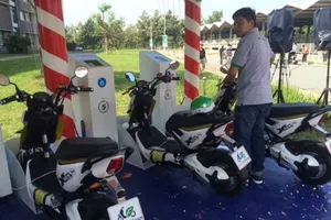 Bình Dương có hệ thống xe máy điện cộng đồng