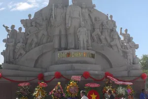 Khánh thành Khu di tích nơi hơn 1.000 anh hùng hy sinh