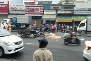 Xe máy kéo hàng va chạm xe tải, hai anh em tử vong