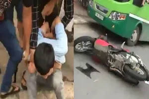 Truy đuổi tên trộm xe SH như phim hành động