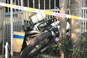 Bình Dương: Ô tô tông CSGT nghi để giải cứu xe vi phạm