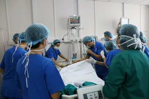 Ca mổ tim hở đầu tiên ở BV Đồng Nai thành công