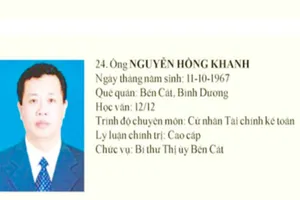 Khởi tố, bắt giam nguyên bí thư thị xã Bến Cát - Bình Dương 