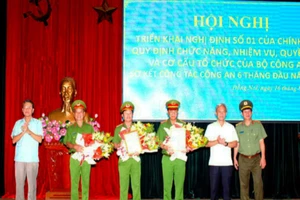 Công an Đồng Nai có 8 Phó giám đốc sau khi tinh gọn lại bộ máy