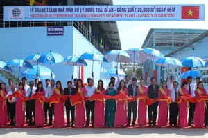 Nhà máy xử lý nước 115 triệu USD chính thức hoạt động