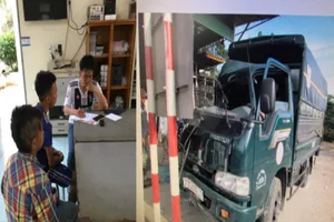 Hi hữu: 2 đứa trẻ lái ô tô ăn trộm tông vào cột điện