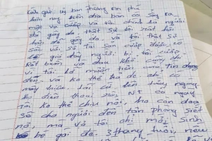 Hy hữu: Thư hối hận của người cha phải đi cướp vì tín dụng đen