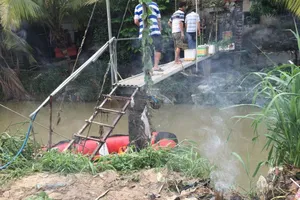 Tìm thấy thi thể 1 nam sinh ở Đồng Nai bị nước mưa cuốn trôi