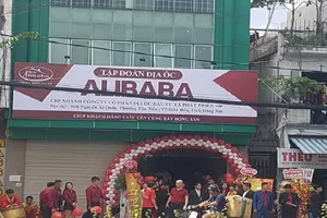 Xử lý biển hiệu 'Tập đoàn Địa ốc Alibaba' ở TP Biên Hòa