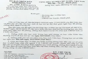 Đồng Nai: Chốt thời gian học sinh đi học trở lại 