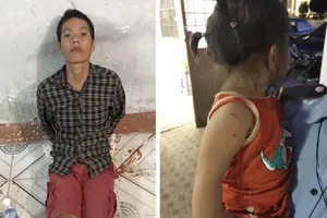 Giải cứu bé 2 tuổi bị kẻ nghiện dùng dao khống chế 