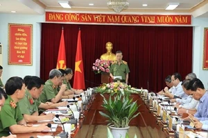 Bộ trưởng Bộ Công an làm việc tại tỉnh Đồng Nai ​