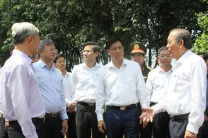 Phó Thủ tướng Chính phủ thị sát dự án sân bay Long Thành