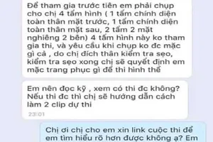 Xưng nữ công an dụ bé gái quay clip khỏa thân để nhận trà sữa