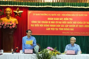 Phó Chủ tịch Quốc hội Đỗ Bá Tỵ làm việc tại tỉnh Đồng Nai